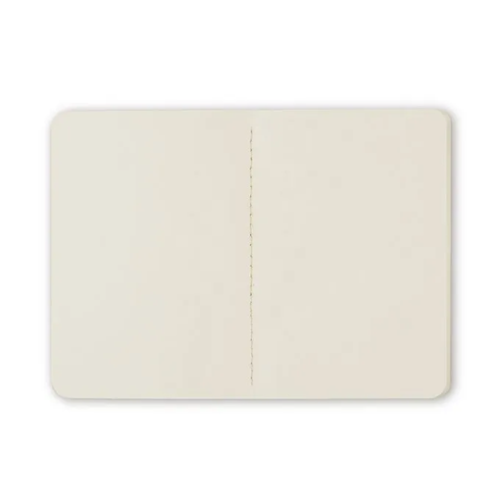 Kit Caderneta Revista Cicero 9x13cm 64 Páginas Kraft sem Pauta com 3 Unidades
