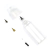 Kit 6 Bisnagas + 6 Ponteiras Metálicas 0.9Mm + Desentupidor Corfix