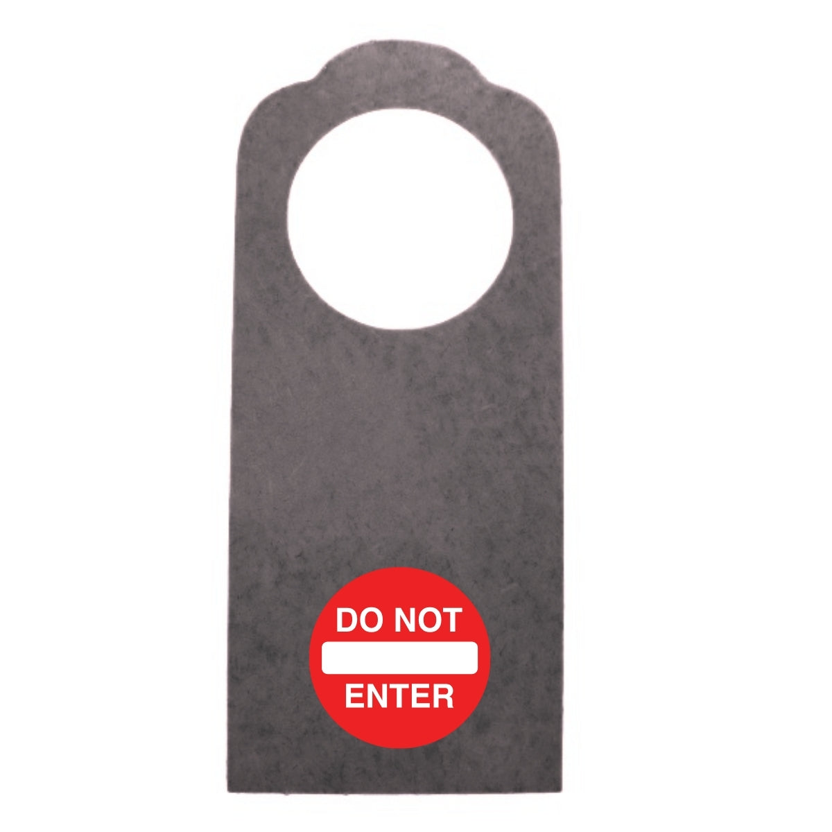 Aviso de Porta Mdf Cru 22x9,5cm 3mm