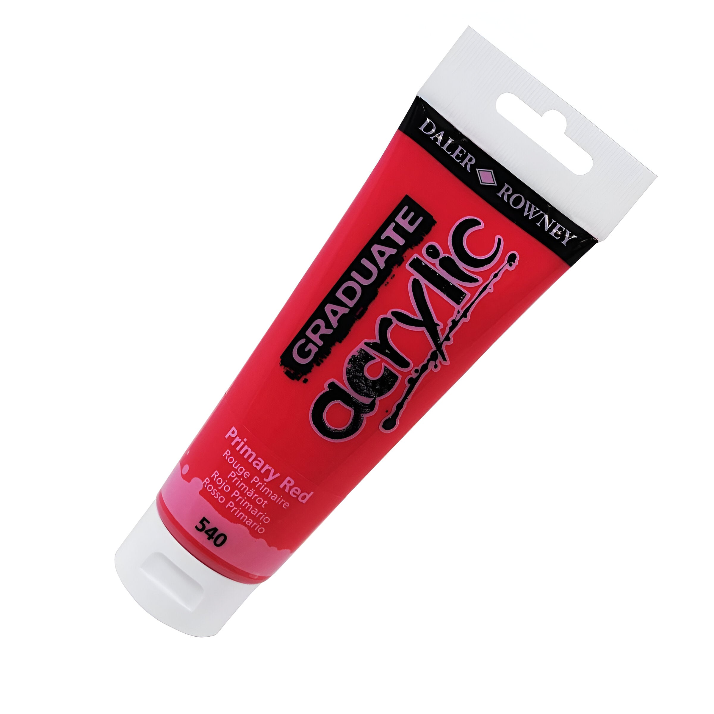 Tinta Acrílica Graduate 120ml Daler & Rowney - 540 Primary Red