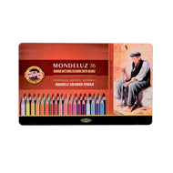 Estojo Lápis de Cor Aquarelável Mondeluz 36 Cores - Koh-i-noor - 3725