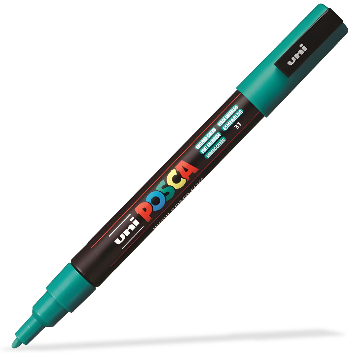 87565-caneta-posca-uniball-pc-3m-ponta-fina-1-3mm-031-verde-esmeralda-412538