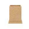 Porta Lápis com Base Mdf Cru 8,5x8,8x10,5cm