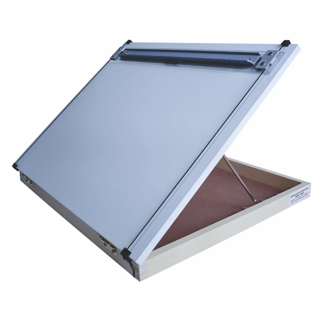 Prancheta Portátil Trident A1 com Inclinação Madeira 90x65x6,5 Cm - Modelo 5008