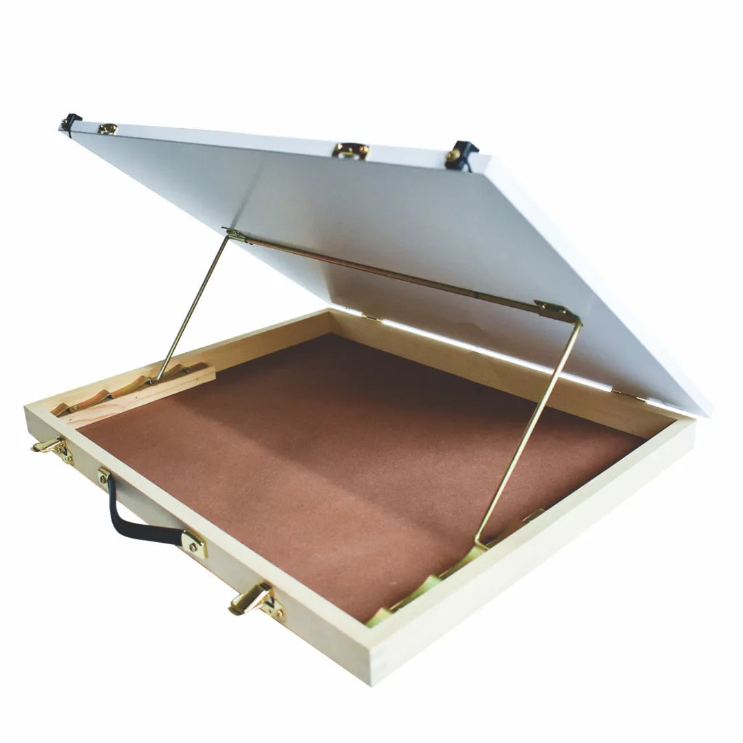 Prancheta Portátil Trident A1 com Inclinação Madeira 90x65x6,5 Cm - Modelo 5008