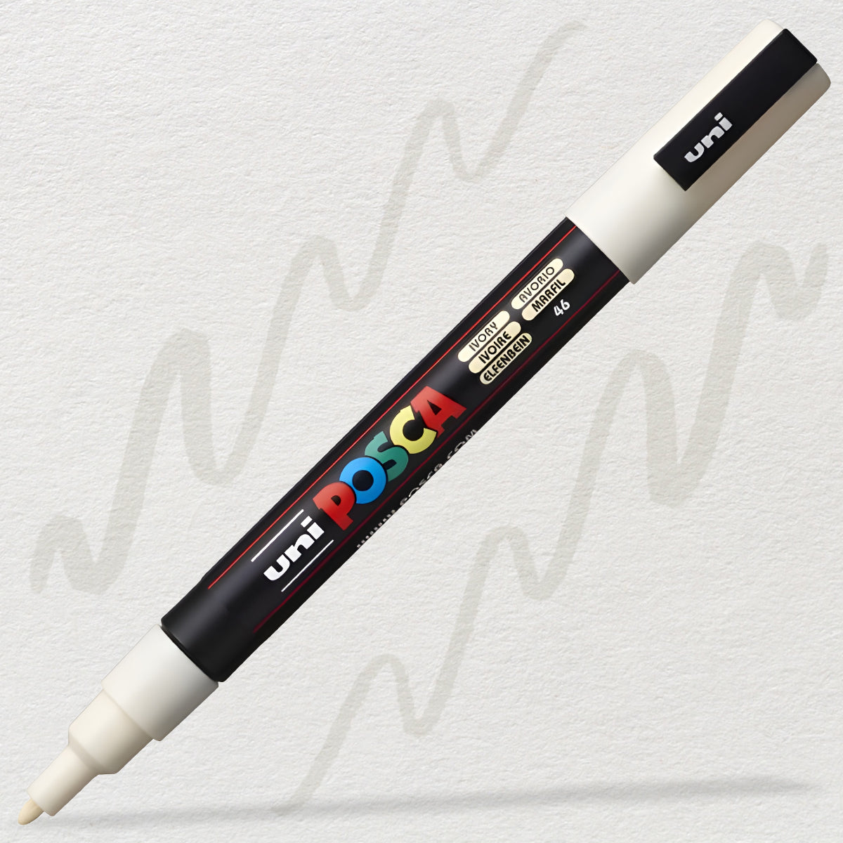 Caneta Posca  Pc-5m Ponta Media 2.5Mm 046 - Marfim