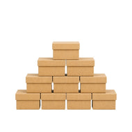 Caixa Tampa Sapato Madeira Mdf Cru 6x6x5cm com 10 Unidades