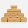 Caixa Tampa Sapato Mdf Cru 6x6x5cm com 10 Unidades