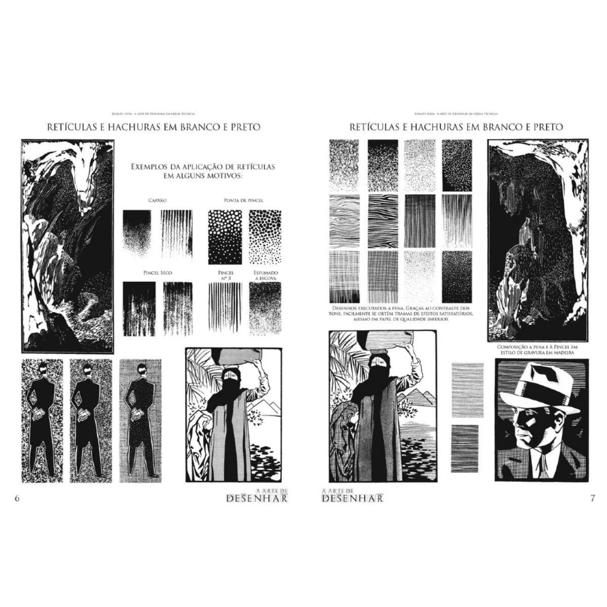 Livro a Arte de Desenhar - Várias Técnicas Vol. 21 - Renato Silva - Criativo