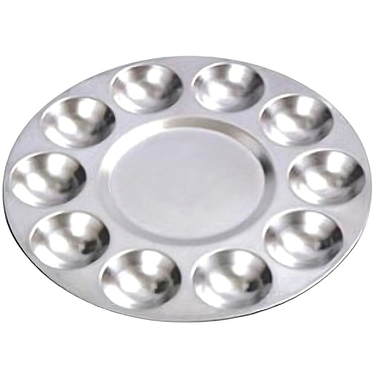 Godê de Aluminio Redondo Sinoart 10 Cavidades