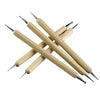 Kit Boleadores Madeira Ponta Metal Sinoart com 3 Unidades