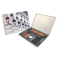 Estojo Lápis para Desenho Conté À Paris Sketching Crayon com 21 Peças