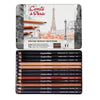 Estojo Lápis para Desenho Conté À Paris Sketch Set com 12 Cores