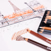 Estojo Lápis para Desenho Conté À Paris Sketch Set com 12 Cores