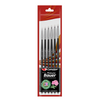 Kit Pincel Bauer Superfície Rústica Condor 593/2 6 Unidades