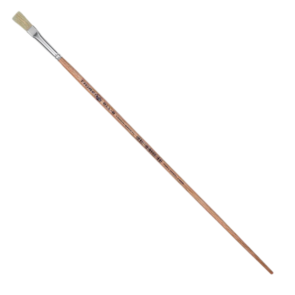Pincel Chato Tigre 811-24 Sintético
