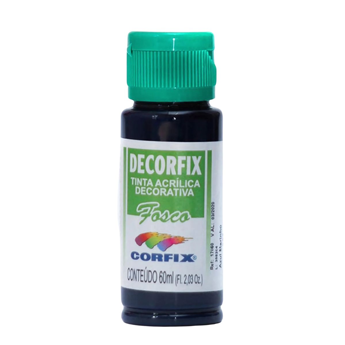 Tinta Acrílica Decorfix Corfix Fosca 60ml - 17060