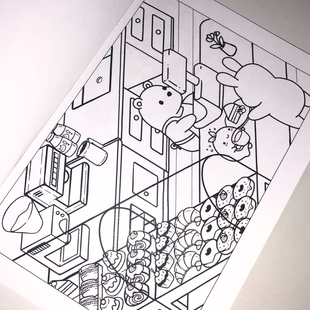 Livro para Colorir Cidade Mágica Vol. 1 Lilipop 20 Folhas