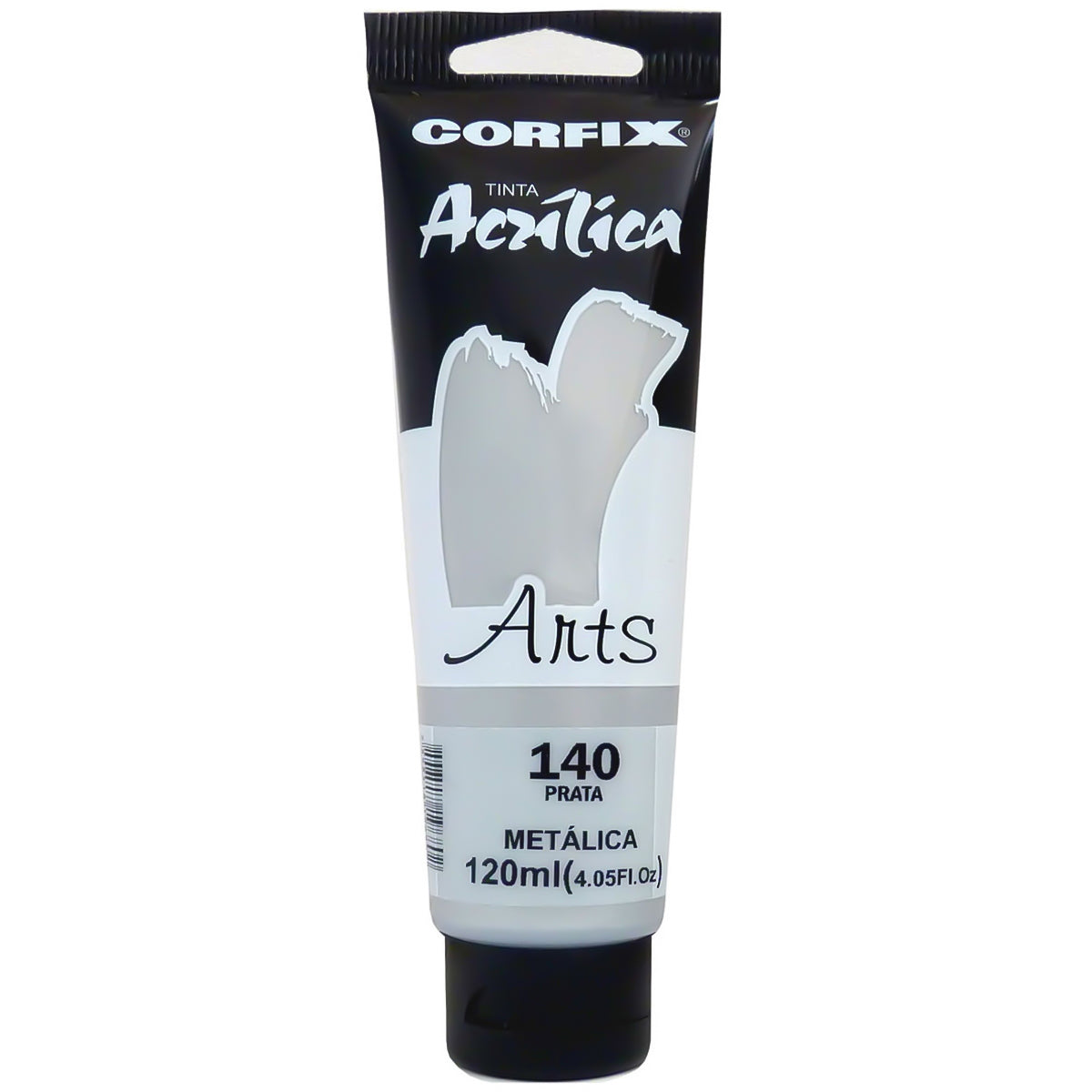 Tinta Acrílica Arts Corfix Metálica 120ml - 85120