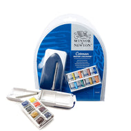 Estojo Tinta Aquarela Pastilha Cotman Winsor & Newton Mini Plus com 10 Peças