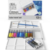 Estojo Tinta Aquarela Cotman Winsor & Newton Painting Plus 8ml com 13 Pecas