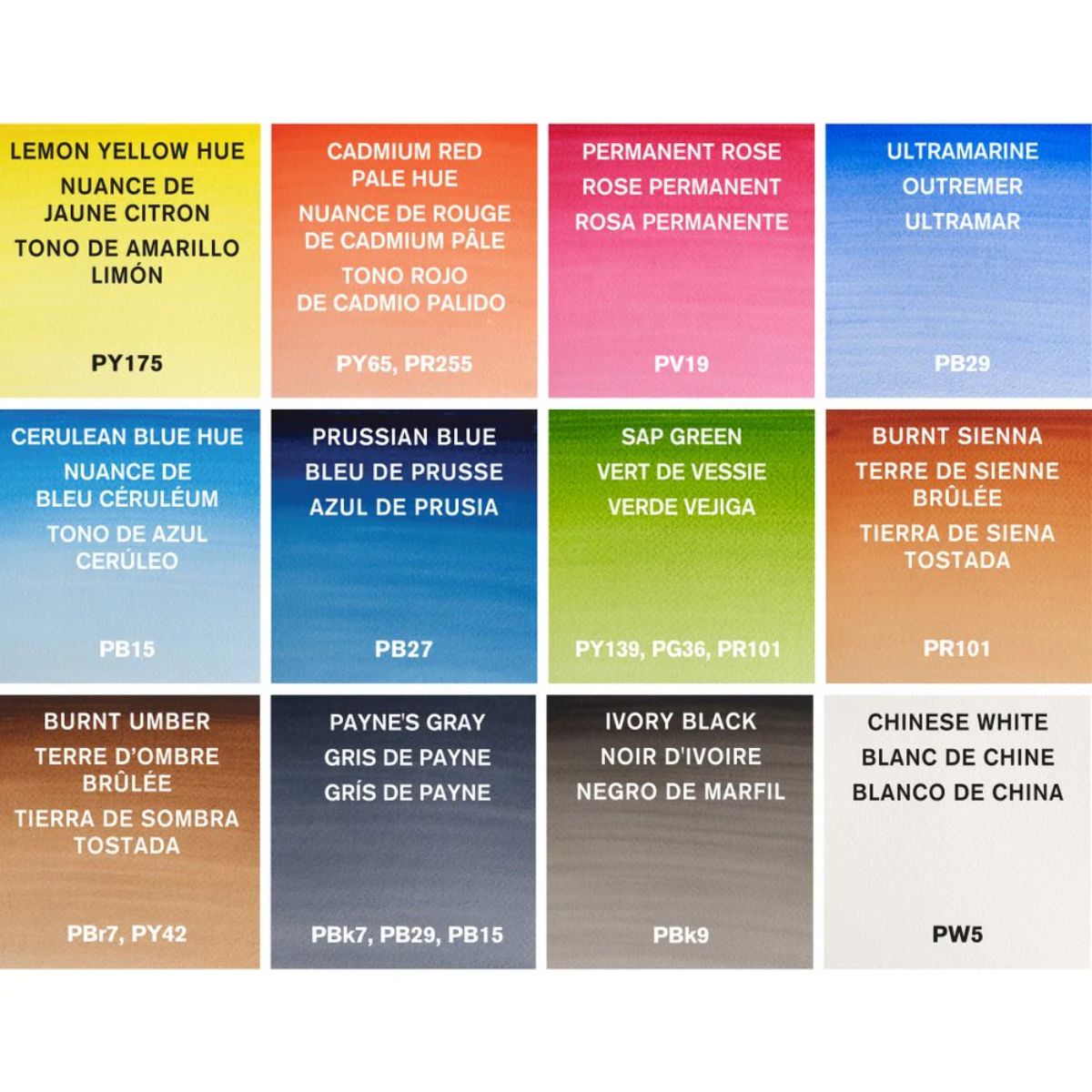 Estojo Tinta Aquarela Cotman Winsor & Newton Painting Plus 8ml com 13 Pecas