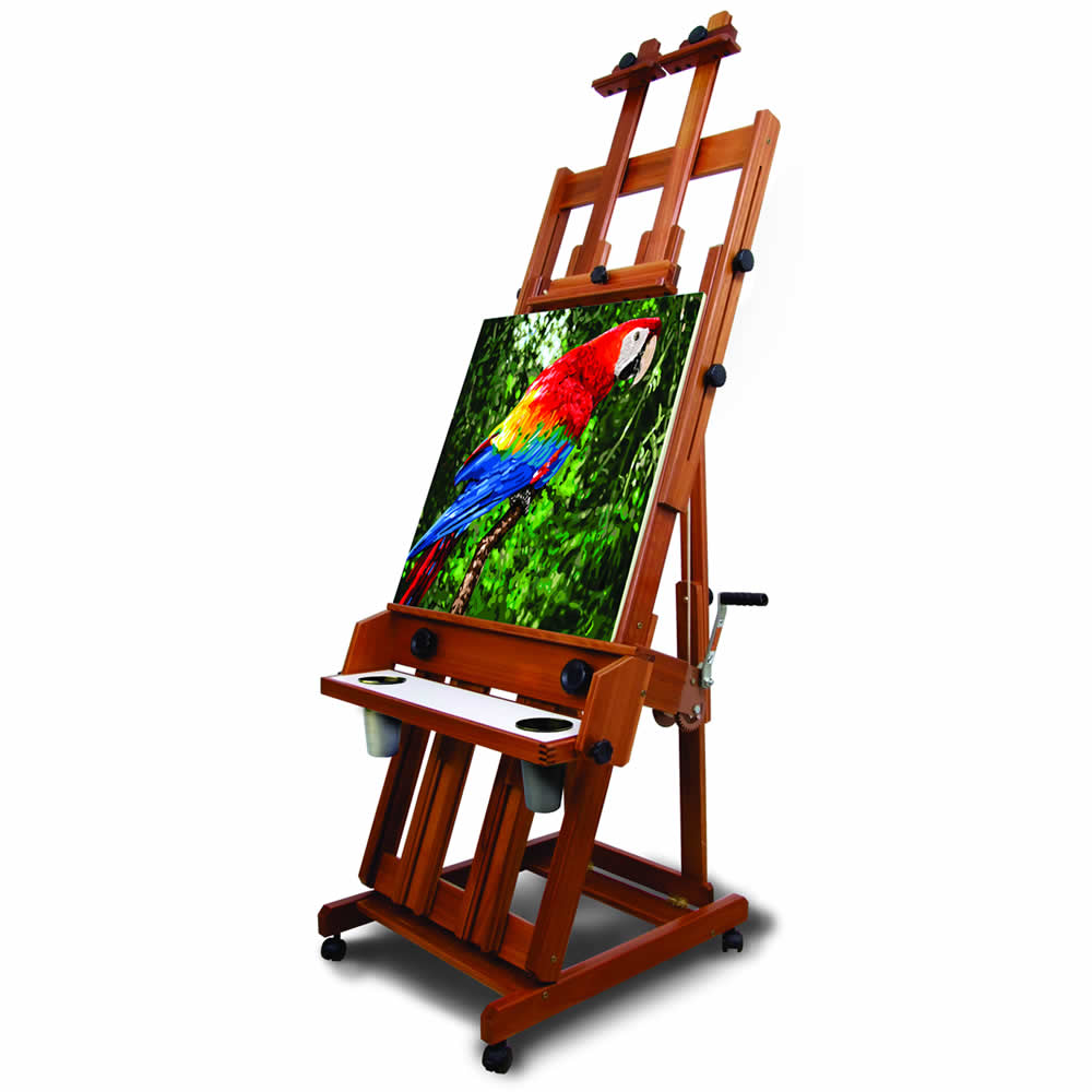 Cavalete para Pintura Trident Estúdio Super Luxo Modelo Santa Fé - 12325