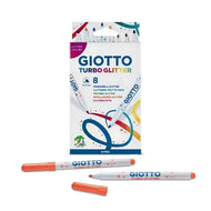 Estojo de Canetinha Giotto Turbo Glitter 8 Cores 425800