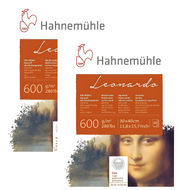 Bloco Para Aquarela Leonardo Hahnemuhle Textura Rugosa 600g/m² Com 10 Folhas