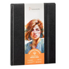 Bloco de Papel para Aquarela Hahnemühle Deckle Edge 250g/m² Retrato 15,3x10,3cm com 30 Folhas