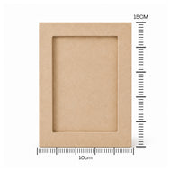 Porta Retrato 10x15 com Acetato Mdf Cru 10x15cm