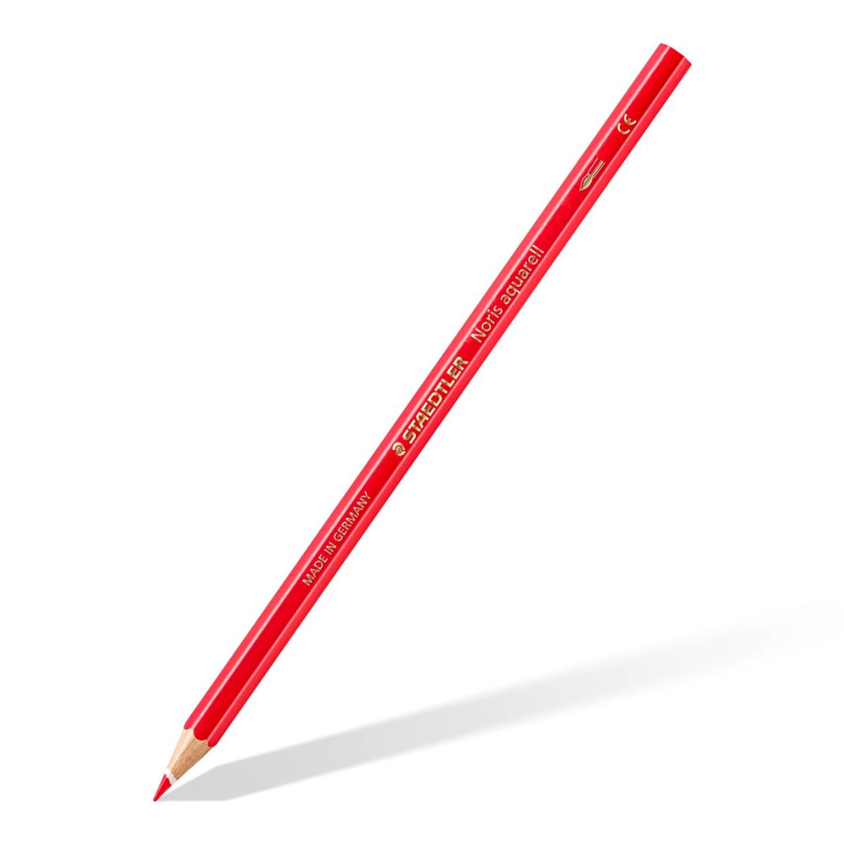 Estojo de Lápis de Cor Staedtler Noris Aquarelável com 24 Cores e 1 Pincel