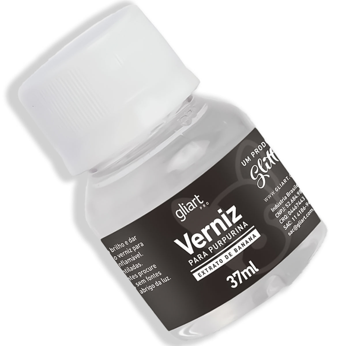 Verniz para Purpurina 37ml Gliart