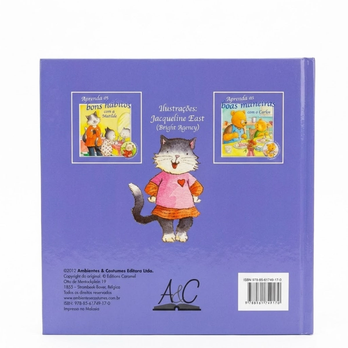 Livro Aprenda Os Bons Hábitos com a Matilde - Ambientes & Costumes