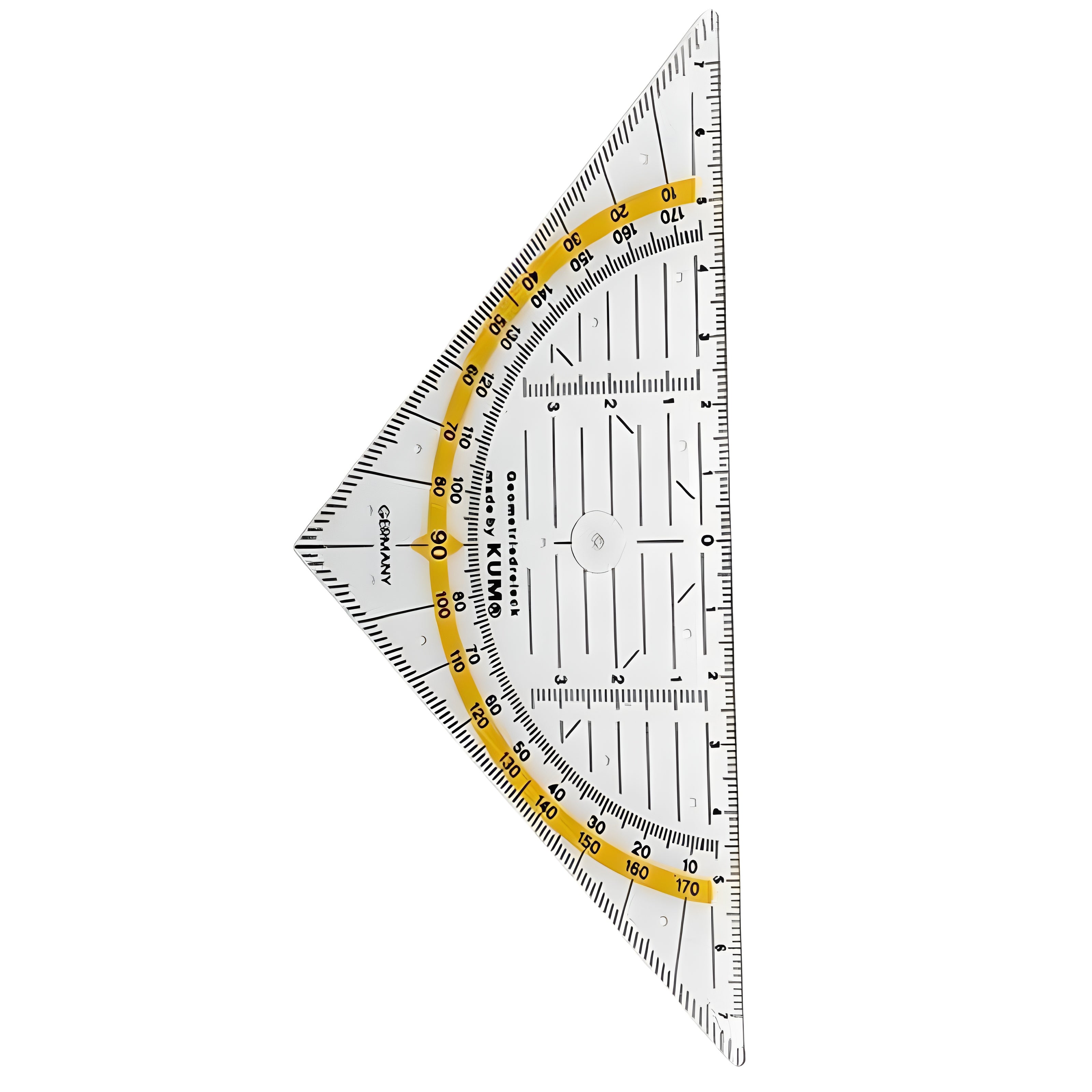 Esquadro Kum com Transferidor 16cm 262