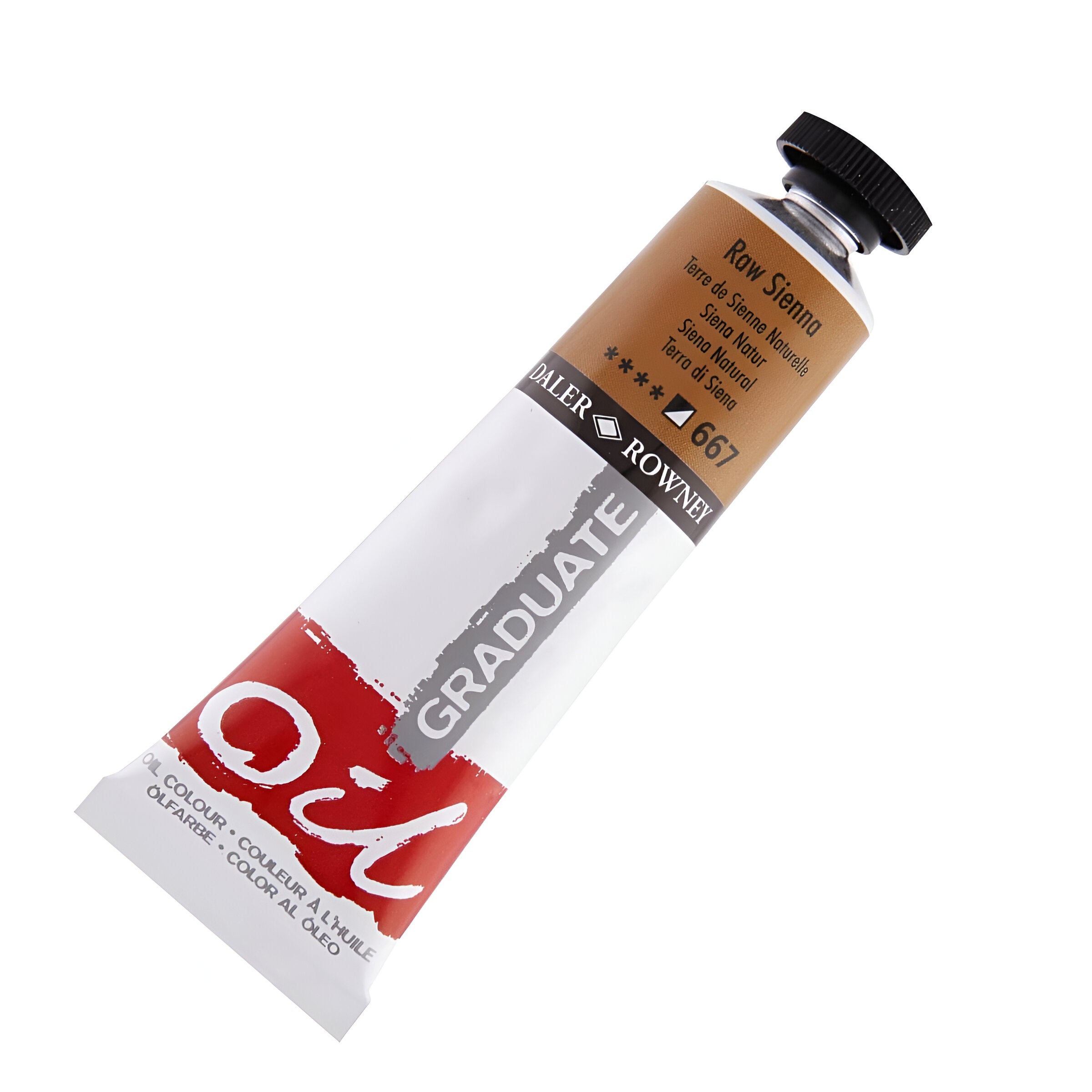 Tinta Oleo Graduate 38ml 667 - Raw Sienna