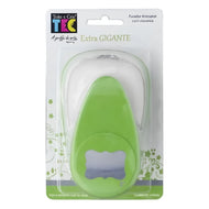 Furador de Papel Alavanca Scrapbook Extra Gigante Tag Clássico 31x44mm - Toke e Crie