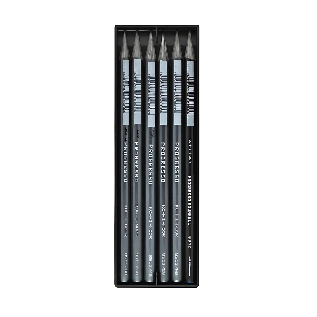 Estojo Lápis Grafite Integral Progresso 6 Graduações - Koh-i-noor - 8915