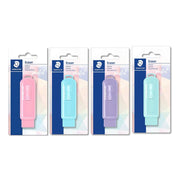 Borracha Staedtler com Capa Plástica Pastel Cores Sortidas