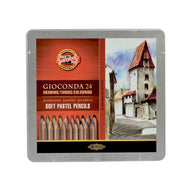 Estojo Lápis Pastel Gioconda 24 Cores - Koh-i-noor - 8828