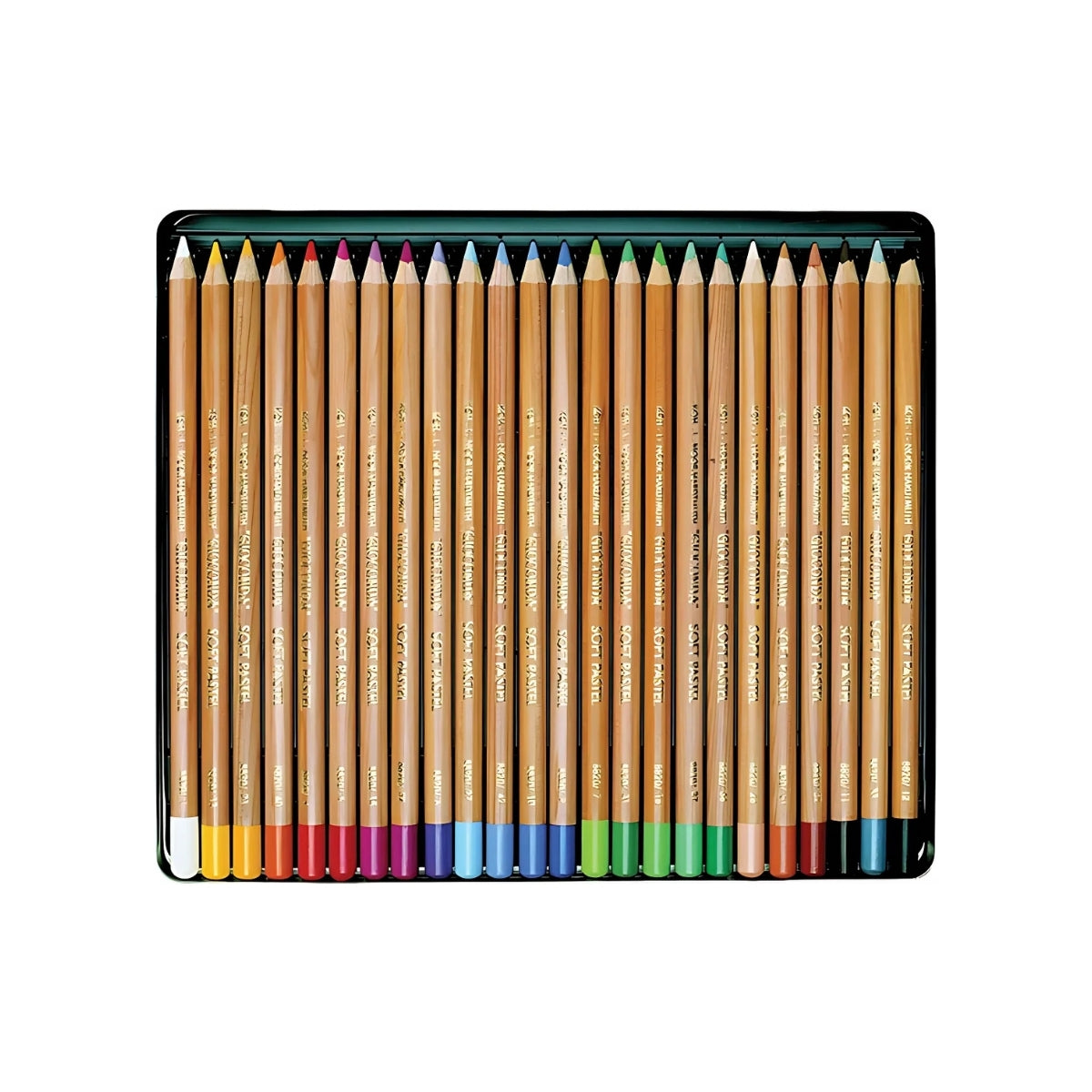 Estojo Lápis Pastel Gioconda 24 Cores - Koh-i-noor - 8828
