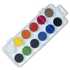Estojo Tinta Aquarela Pastilha Estojo Branco 12 Cores - Koh-i-noor - 171510