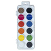 Estojo Tinta Aquarela Pastilha Estojo Branco 12 Cores - Koh-i-noor - 171510