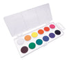 Estojo Tinta Aquarela Pastilha Estojo Branco 12 Cores - Koh-i-noor - 171510