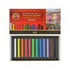 Estojo Giz Pastel Seco Carré Toison 12 Cores D'or - Koh-i-noor - 8582