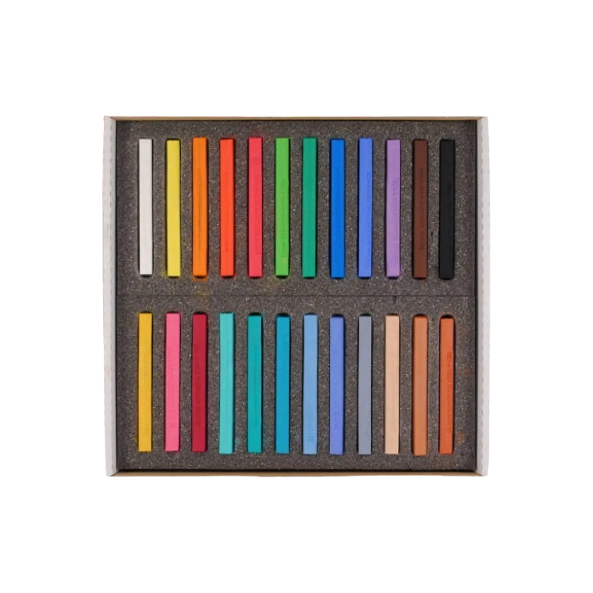 Estojo Giz Pastel Seco Carré Toison D'or 24 Cores - Koh-i-noor - 8584