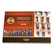 Estojo Giz Pastel Seco Toison D'or 36 Cores - Koh-i-noor - 8515