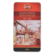 Estojo Metal Gioconda 10 Itens - Koh-i-noor - 8890