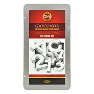 Estojo Metal Gioconda Sketching Set 9 Itens - Koh-i-noor - 8892