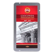 Estojo Metálico Desenho Gioconda 11 Itens - Koh-i-noor - 8893